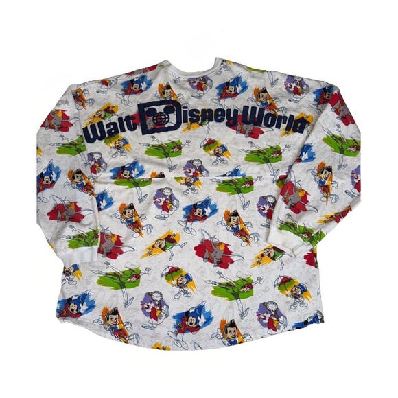 Disney World Ink and Paint Spirit Jersey Dumbo, Peter Pan, Sorcerer Mickey - XL - Picture 6 of 7